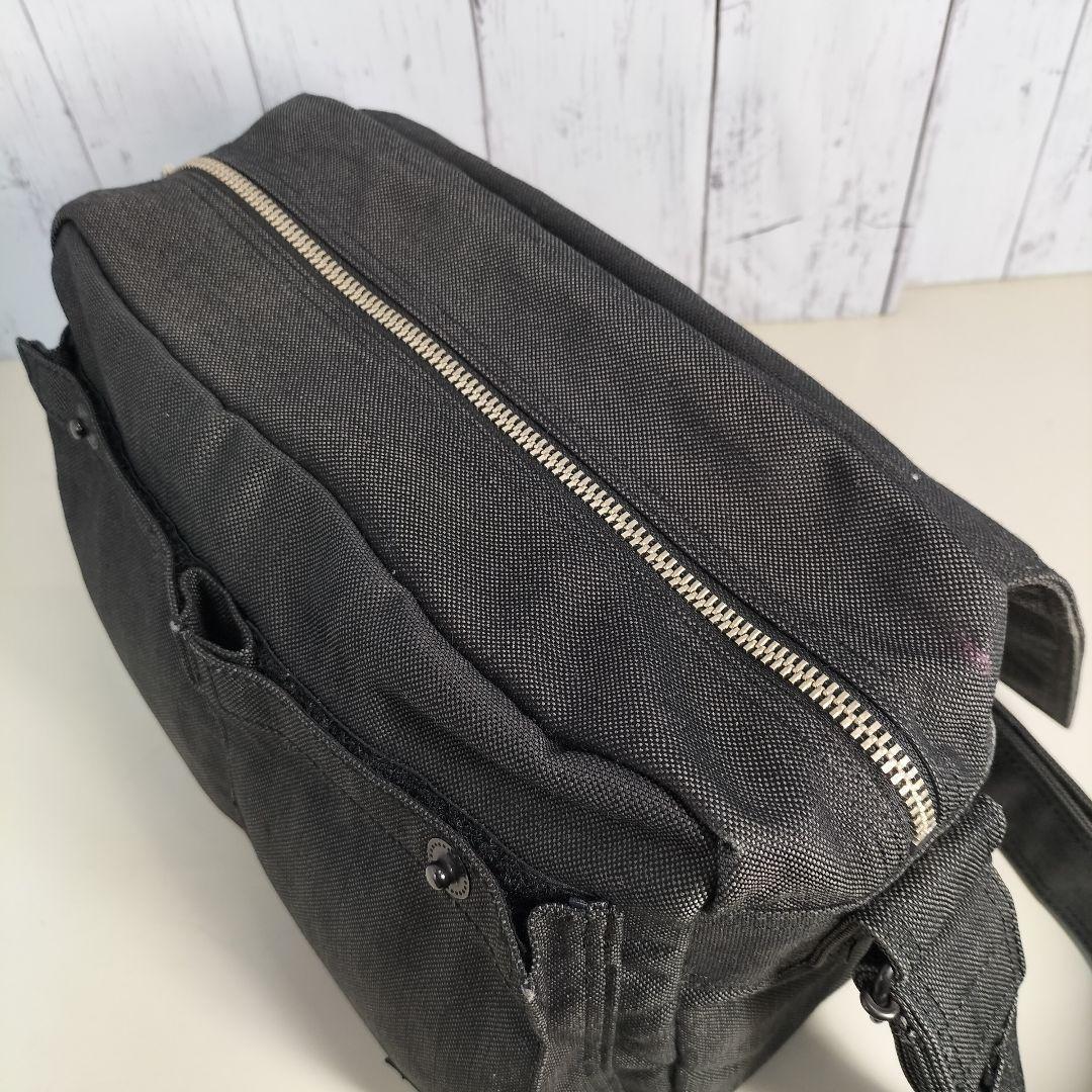 ✨美品✨ ポーター メッセンジャーバッグ スモーキー キャンバス 黒