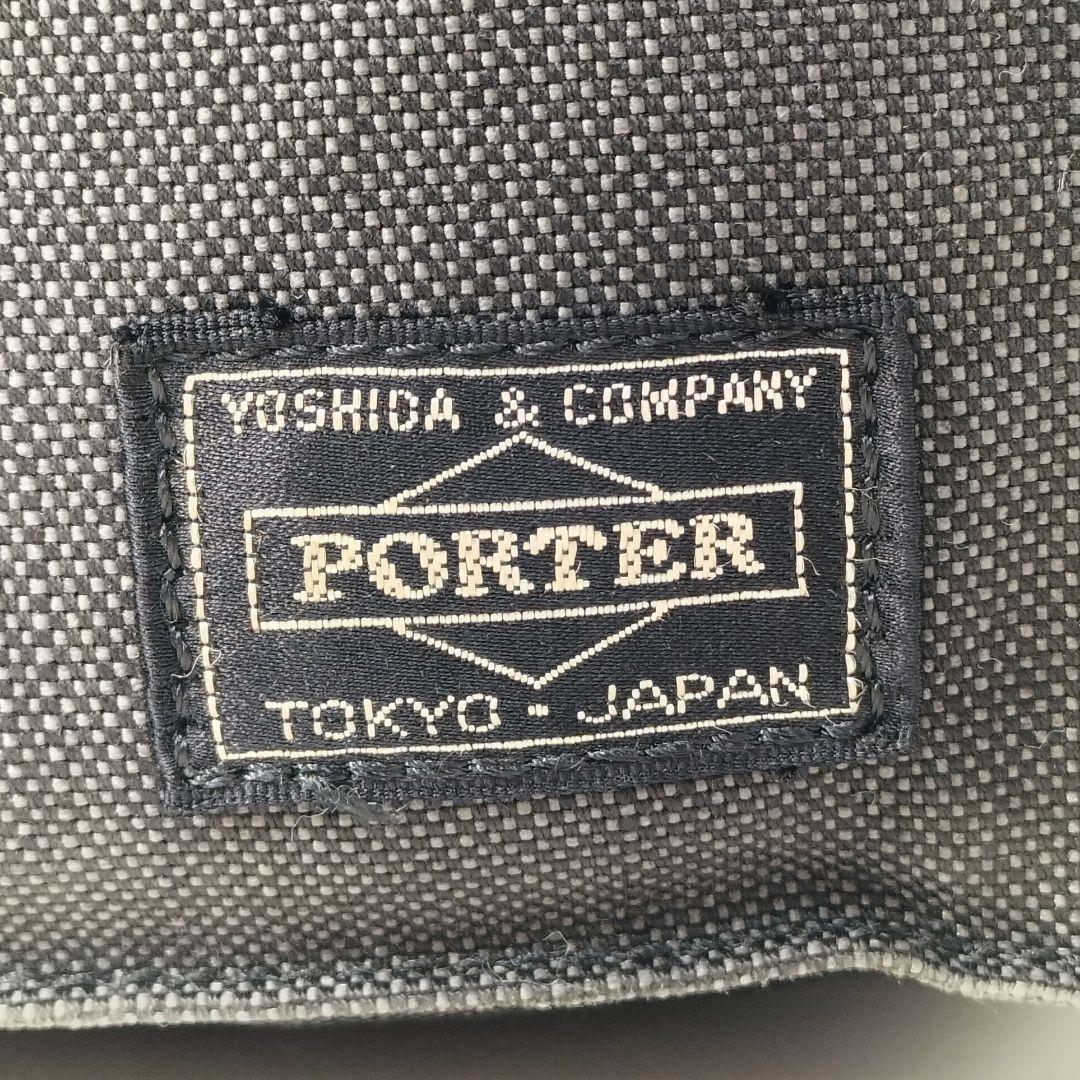 ✨美品✨ ポーター メッセンジャーバッグ スモーキー キャンバス 黒