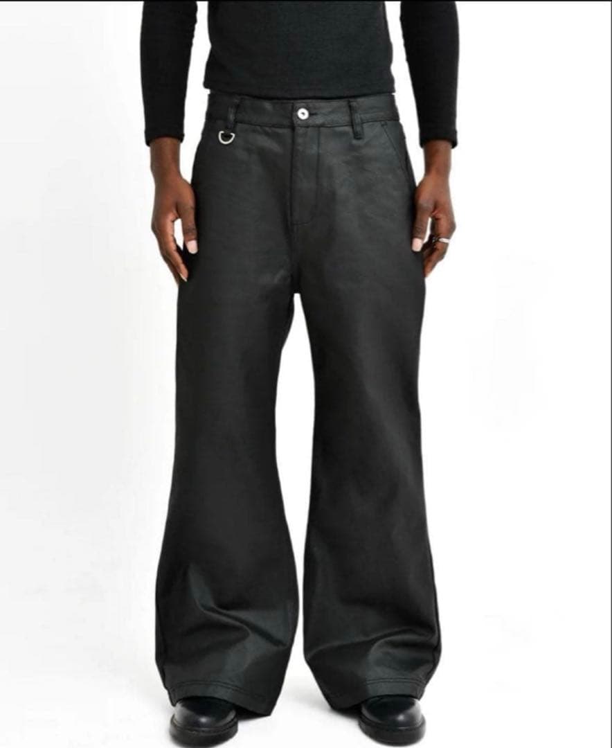 Asapmode Stacked Oil Coating Pants 値下げ可