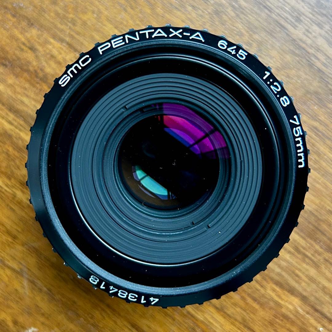 SMC PENTAX-A 645 75mm f/2.8 レンズ