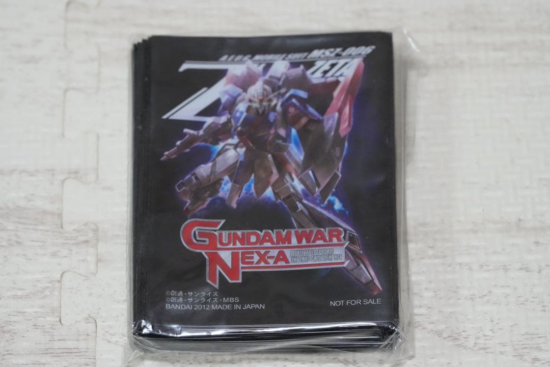新品未開封　ガンダムウォーネグザ　スリーブ　ゼータガンダム　Ζガンダム