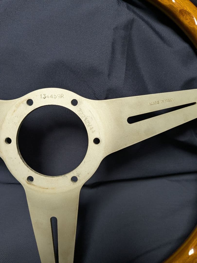 NARDI ウッドステアリングホイール 36cm ホーンボタン付 オールド品