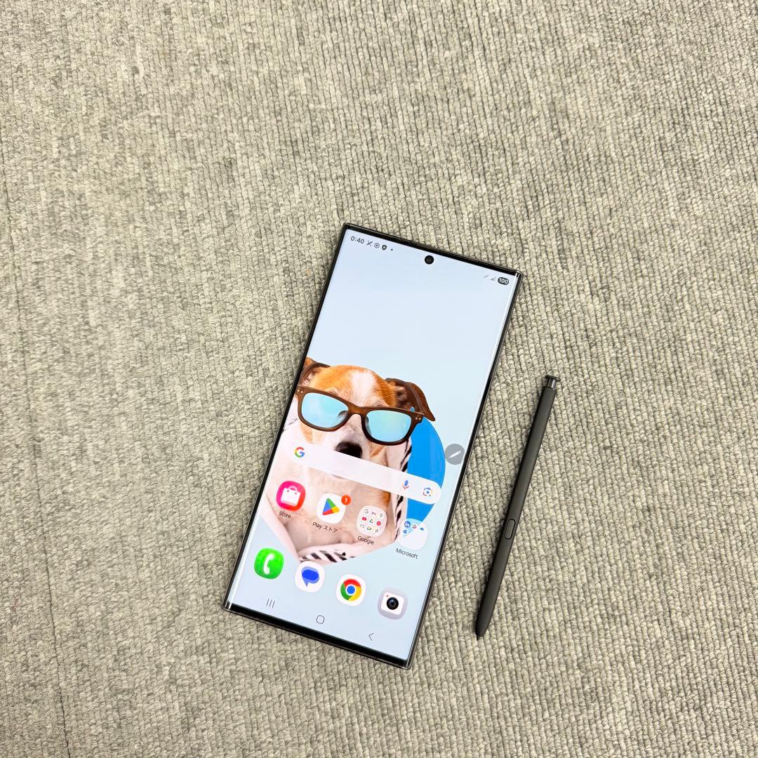 Samsung GalaxyS23Ultra 256GBブラック SIM フリ－