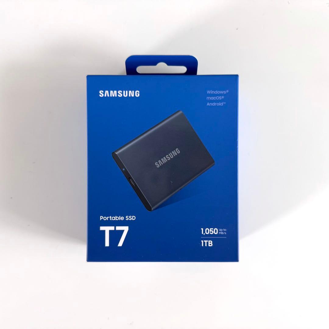 外付けハードディスク・ドライブ Samsung Portable SSD T7 1TB