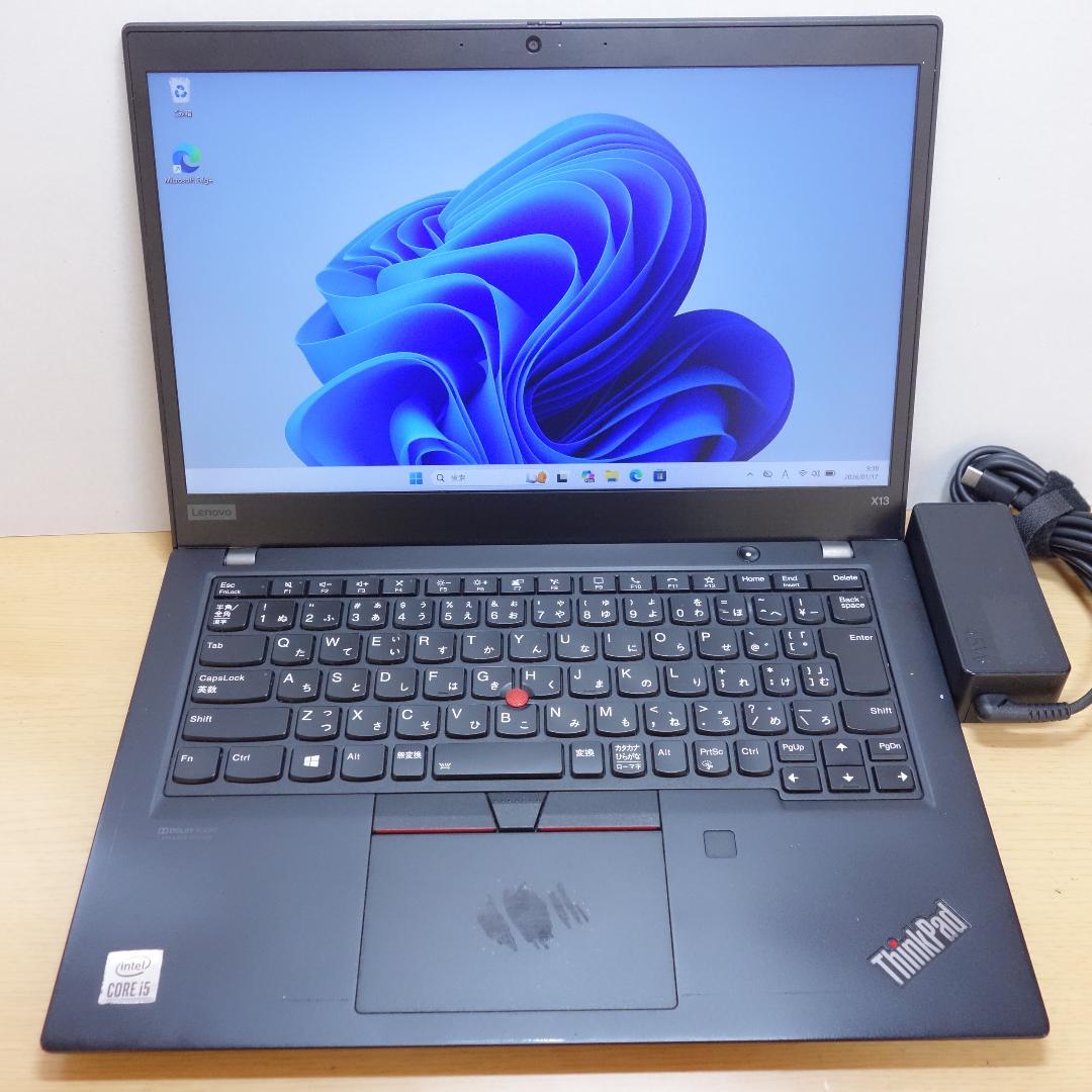 ThinkPad X13◆Core i5-10210U/256G/8G/電池良