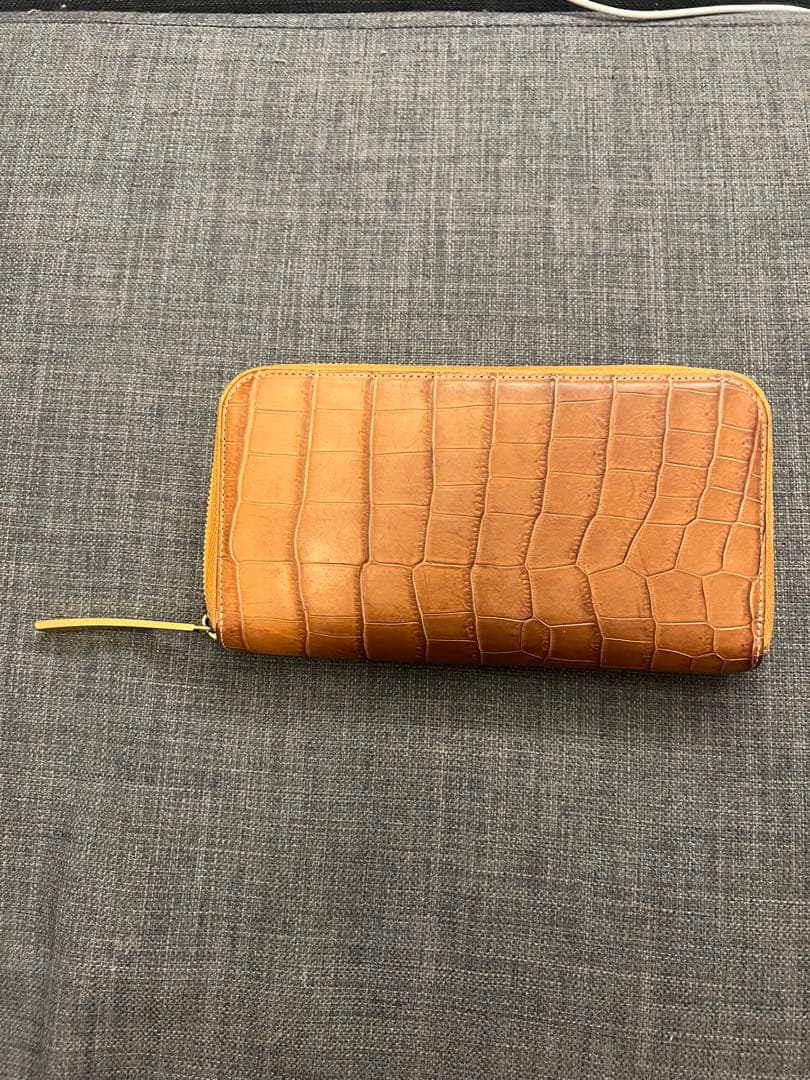 池田工芸 IKEDA Kogei クロコダイルレザー 長財布　ヌメ革