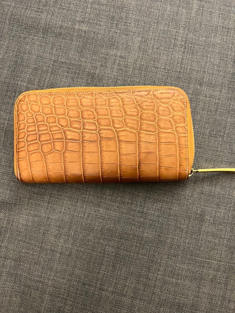 池田工芸 IKEDA Kogei クロコダイルレザー 長財布　ヌメ革