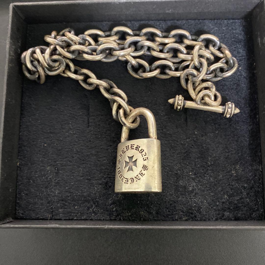 ディールデザイン スカルパドロックネックレス