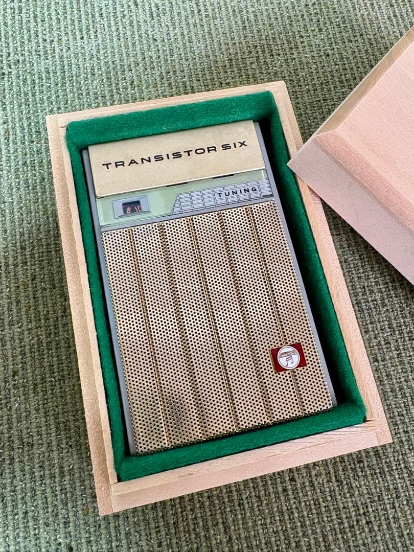 レア　美品　1961年　Columbia Transistor Six ラジオ