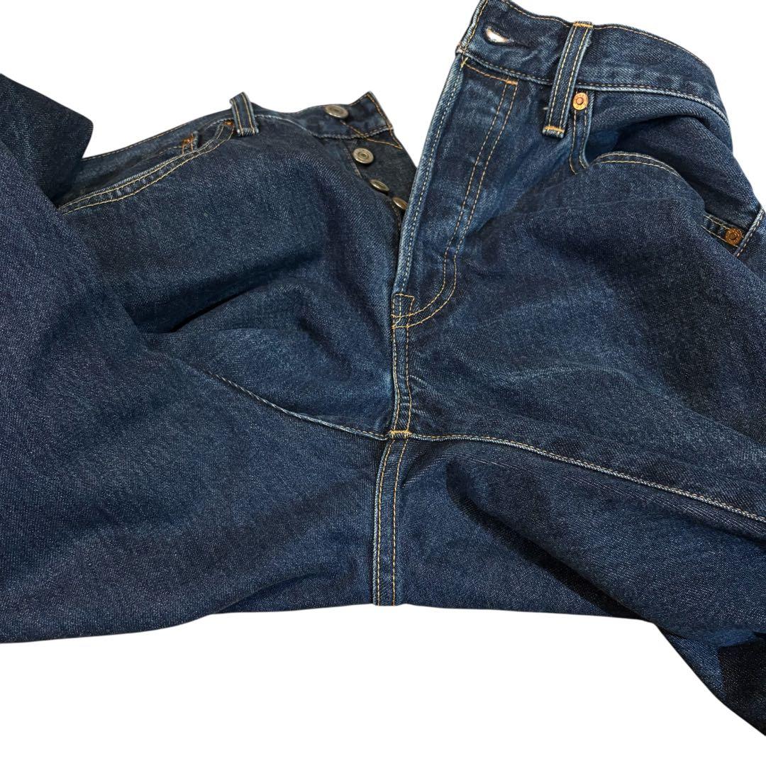 リーバイス 501ST スリムテーパー セルビッチ BigE W31 赤耳b