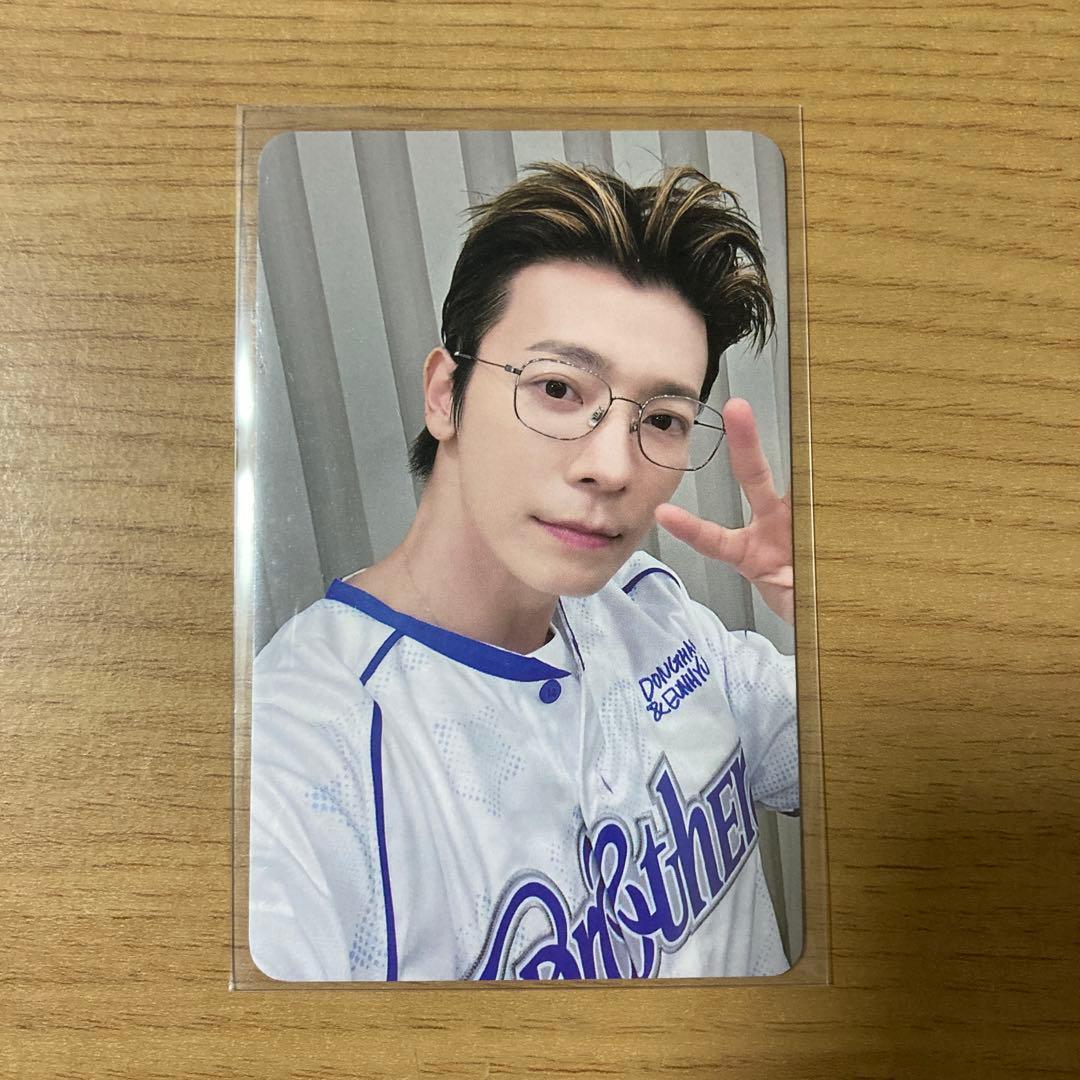 Super Junior D&E 野球ユニフォーム 台湾限定トレカ　ドンヘ