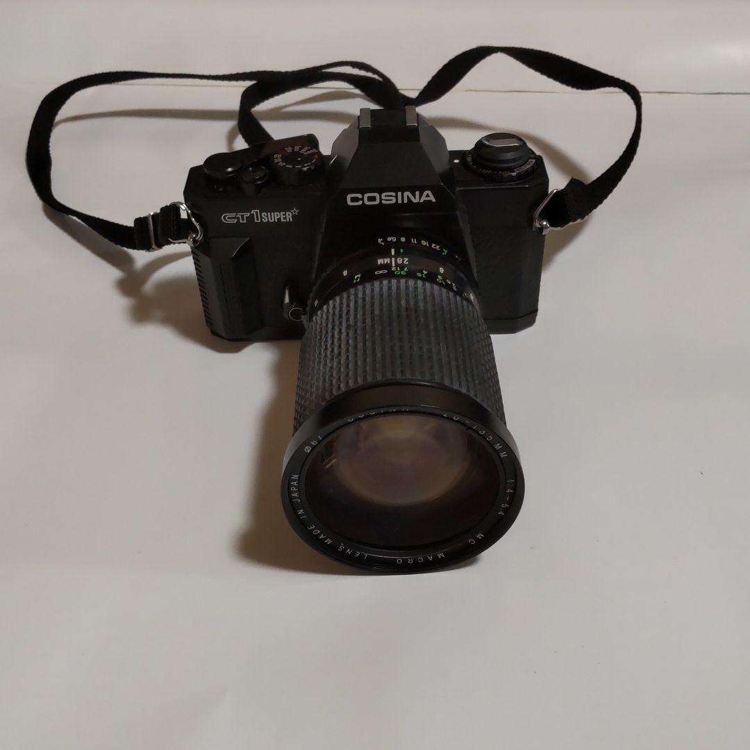 コシナ•一眼レフカメラ・CT1SUPER・28〜135mmレンズ付き＆ケース付き
