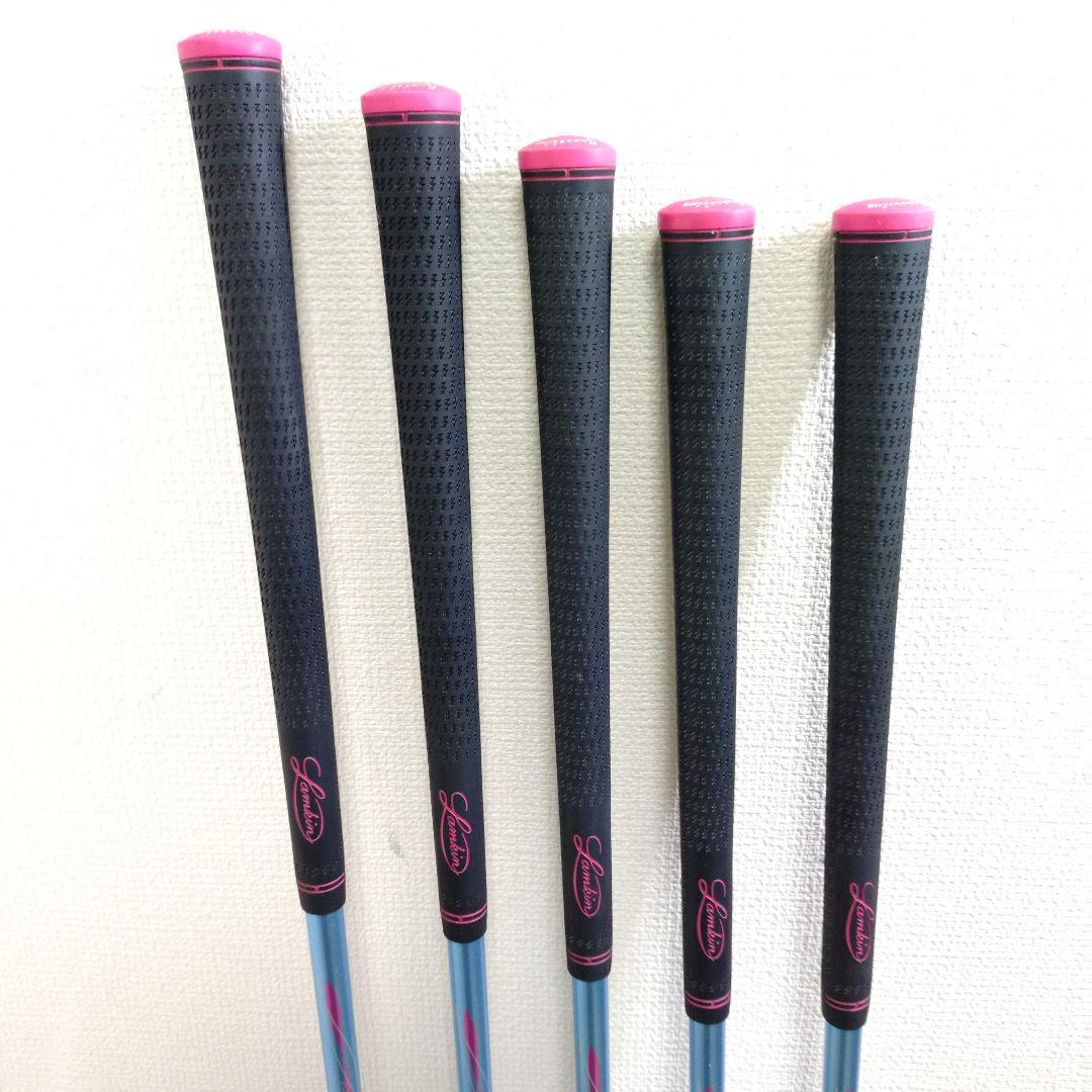 【月末特価・希少カラー】ゼクシオ MP600 レディース　アイアン　5本セット