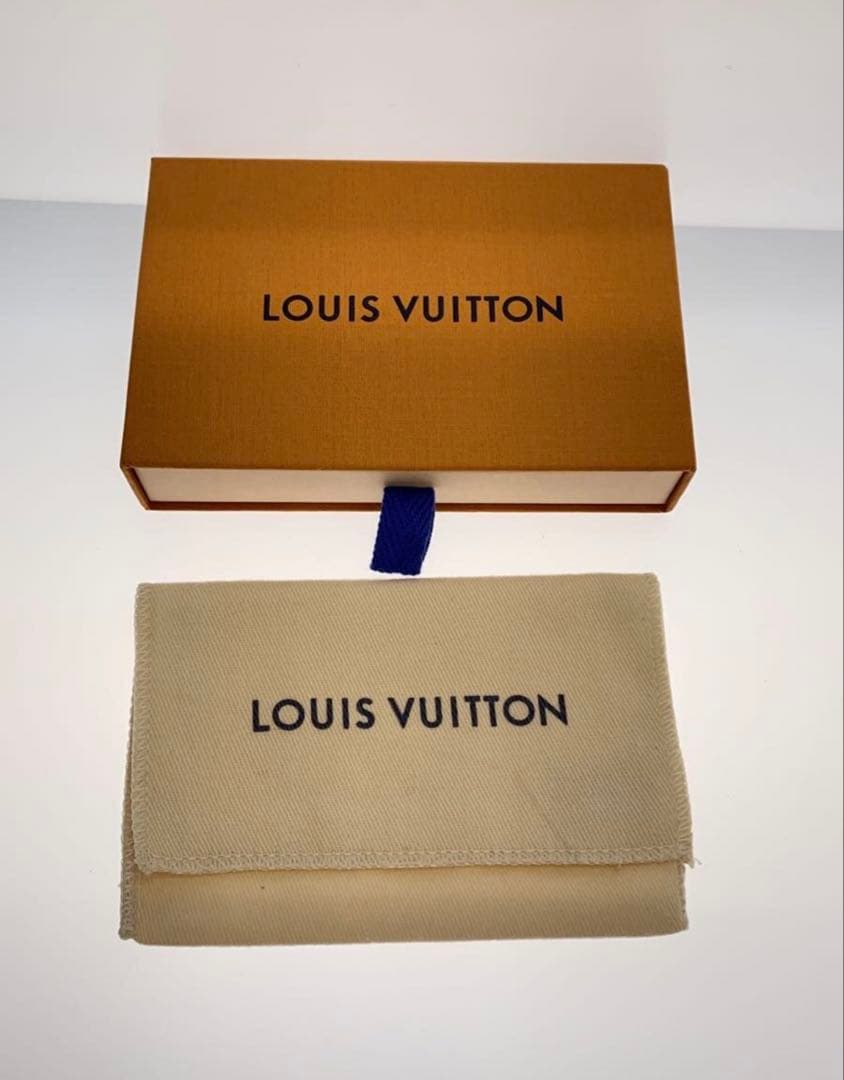 LOUIS VUITTON 青 レザーブレスレット・ネオスプリット