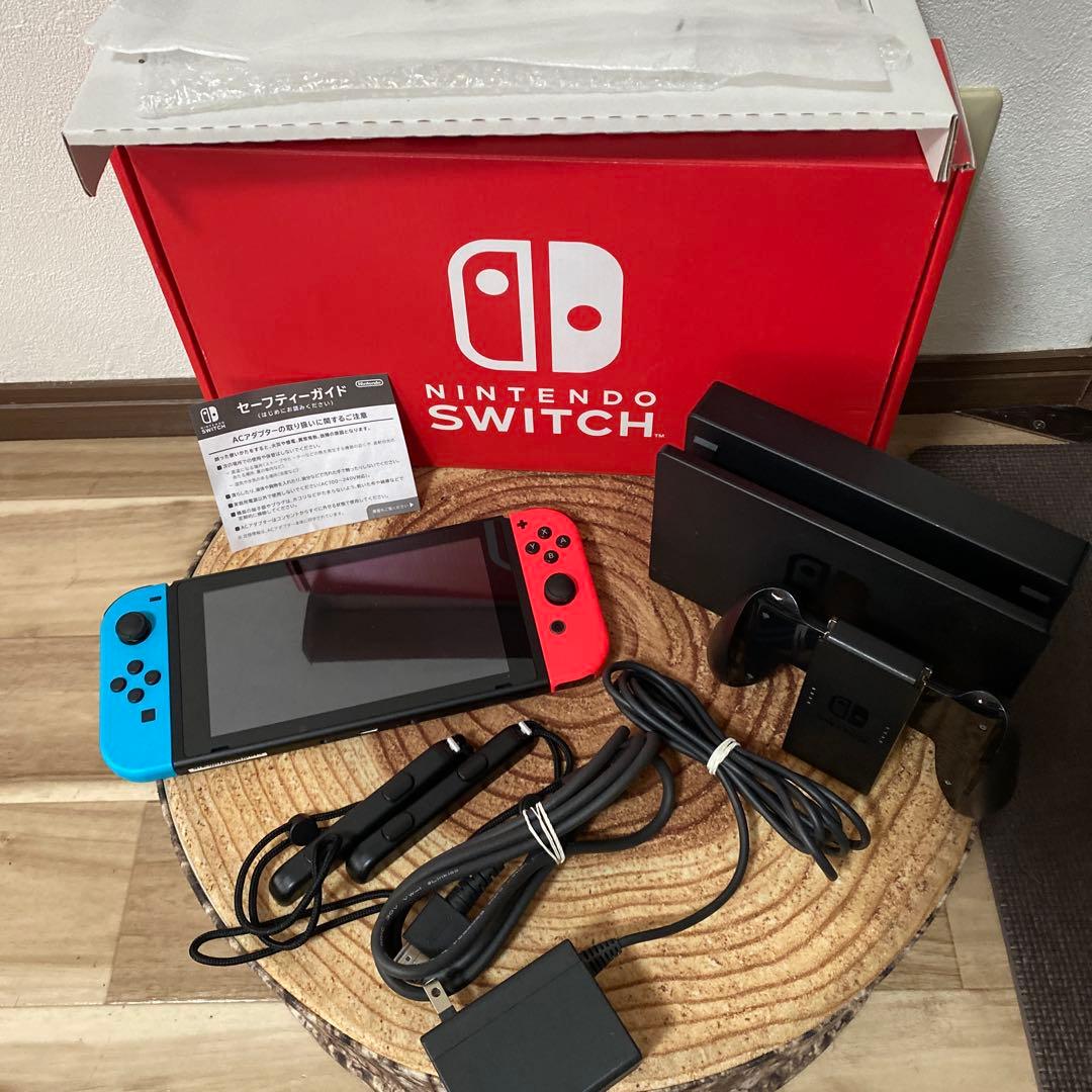Nintendo Switch ニンテンドースイッチ本体　ネオン ②
