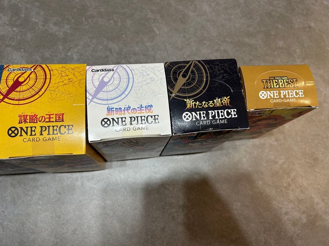 【ワンピース カード】未開封　テープ付き　7BOXセット