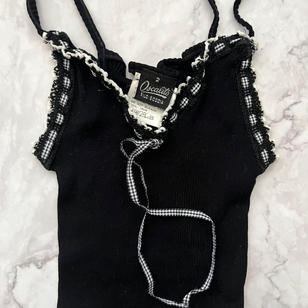 【未使用・レア】　Oscalito オスカリート　インポート　高級　キャミソール