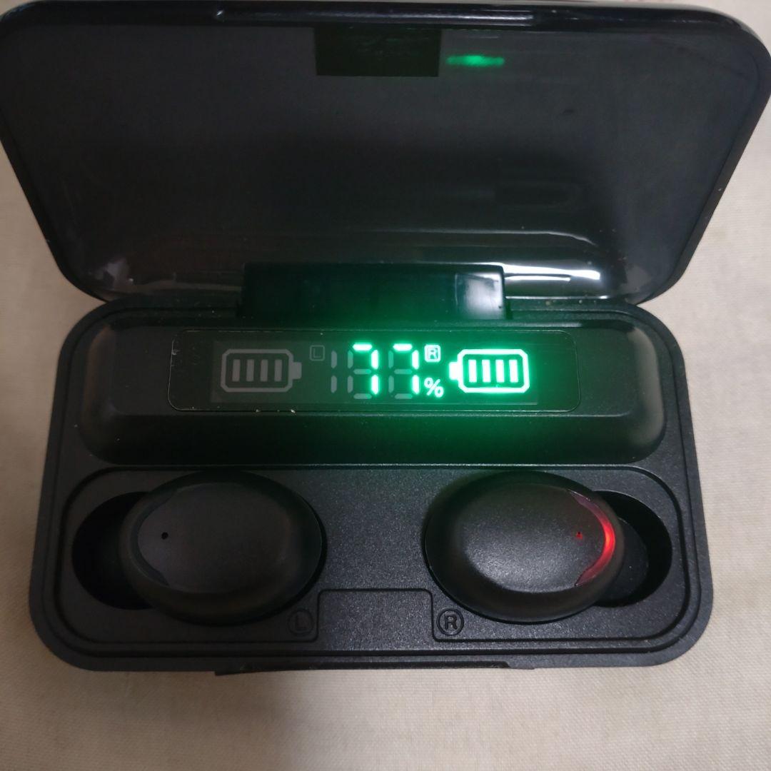 ワイヤレスイヤホン充電ケース 77%