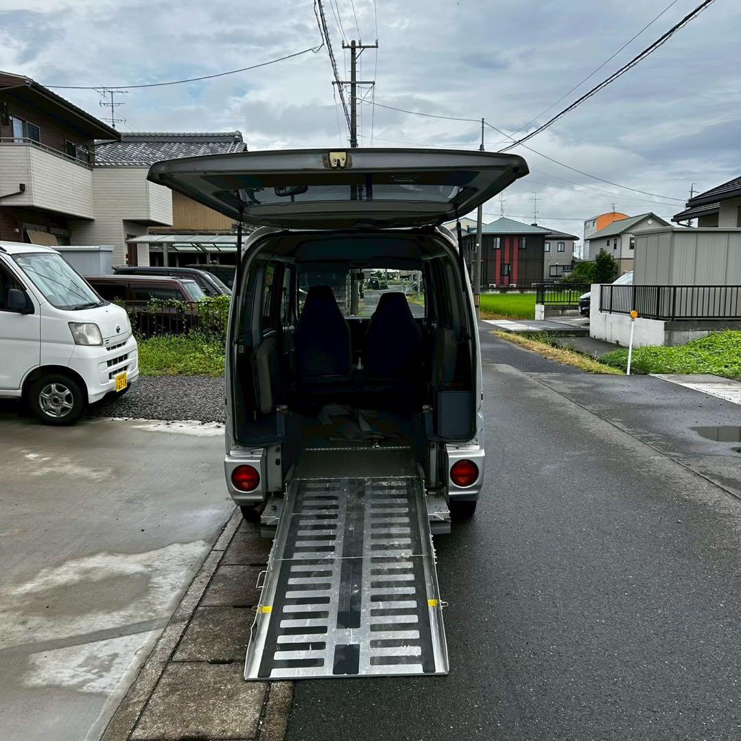 岐阜市★訳あり格安★ ★福祉車両スローパー★車椅子移動車★Tベル交換歴あり★