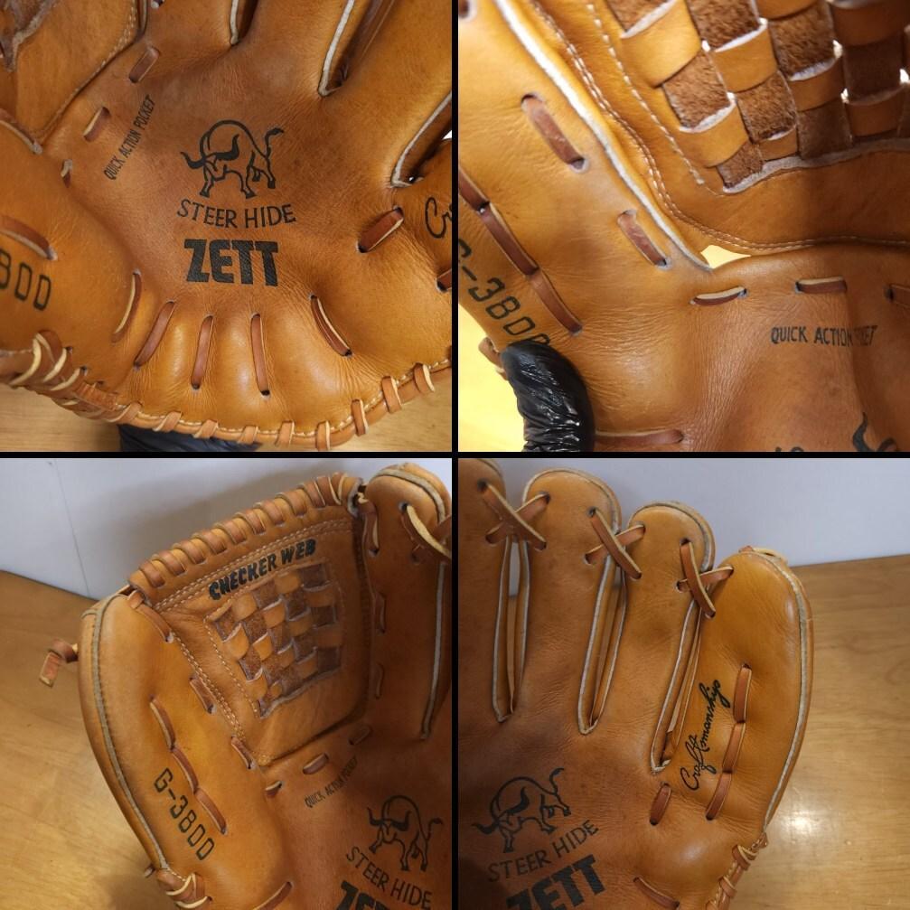 ZETT ゼット クラウンラベル 70～80年代 王冠 ビンテージ 硬式グローブ