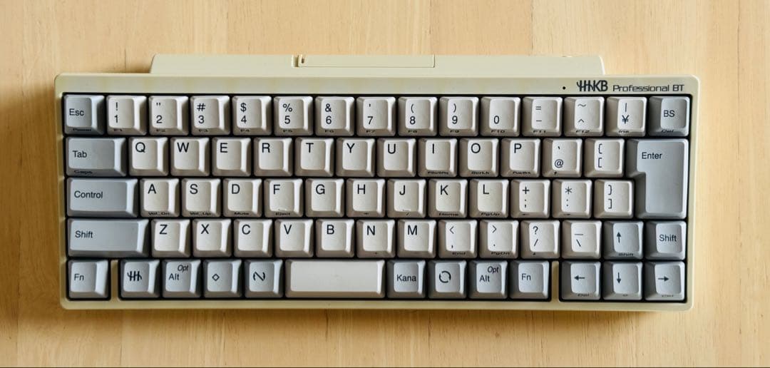 HHKB Professional BT 日本語配列 ＋パームレスト＋カラーキー