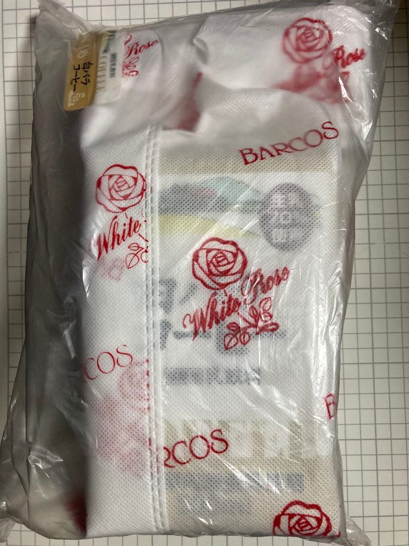 白バラコーヒー×バルコス　コラボポシェット