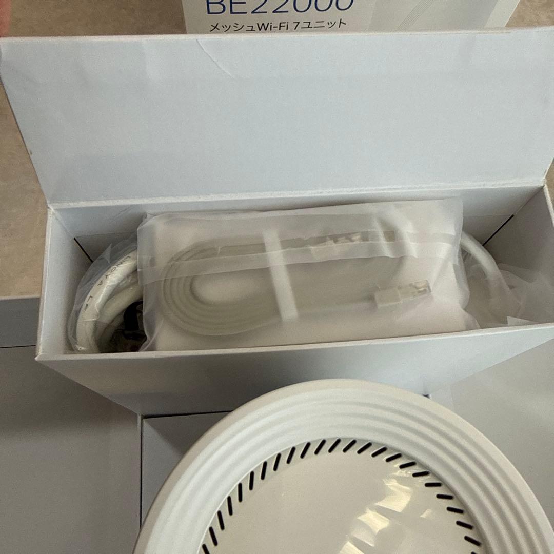 TP-Link DecoBE85 トライバンドメッシュWi-Fi 7ユニット美品