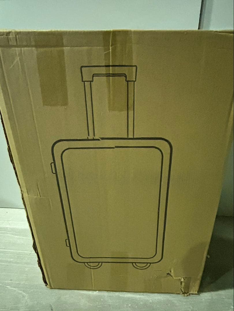 Sサイズ アルミフレームスーツケース フロントオープン キャリーケース