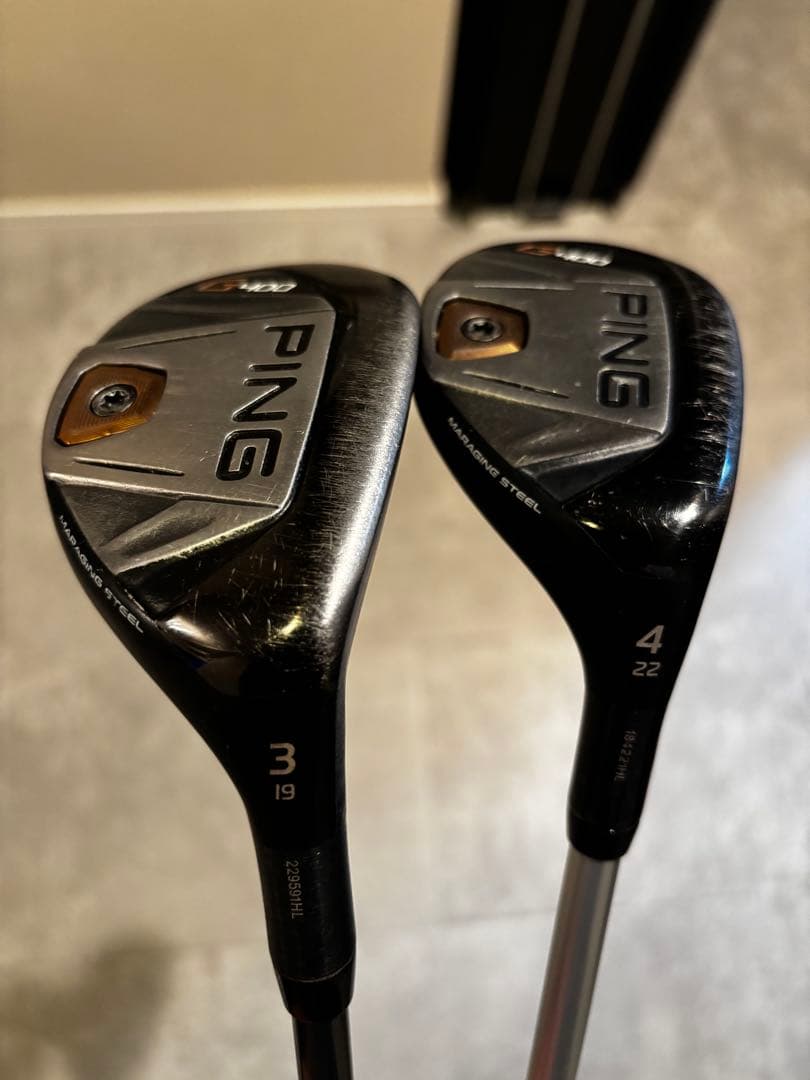 【名器セット】PING G400 3U & 4U MCI 60-S