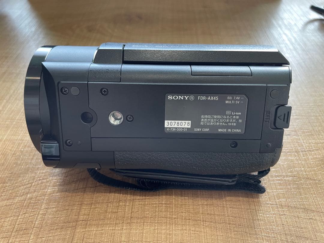 キューピー【美品】SONY FDR-AX45 4Kビデオカメラ