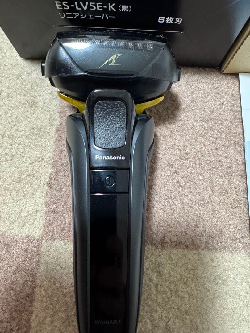 パナソニック ラムダッシュ 5枚刃 黒 ES-LV5E 新品未使用品