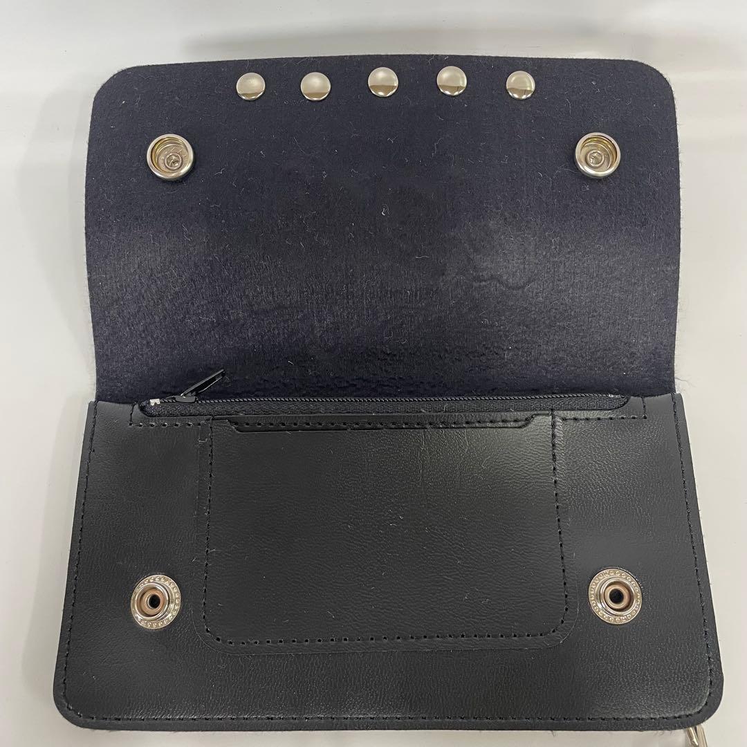 old Stussy 長財布 トラッカーウォレット 黒