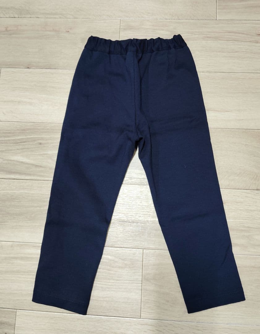 familiar ファミリア　新作　パンツ（9分丈）リボン　チェック　110