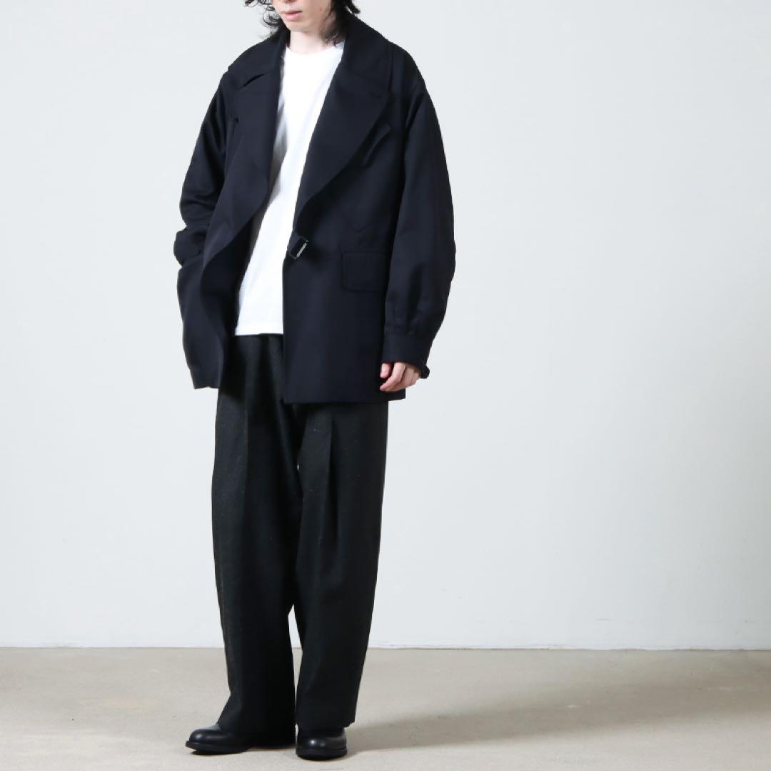 blurhms (ブラームス) ウールモヘアモーターサイクルジャケット23AW