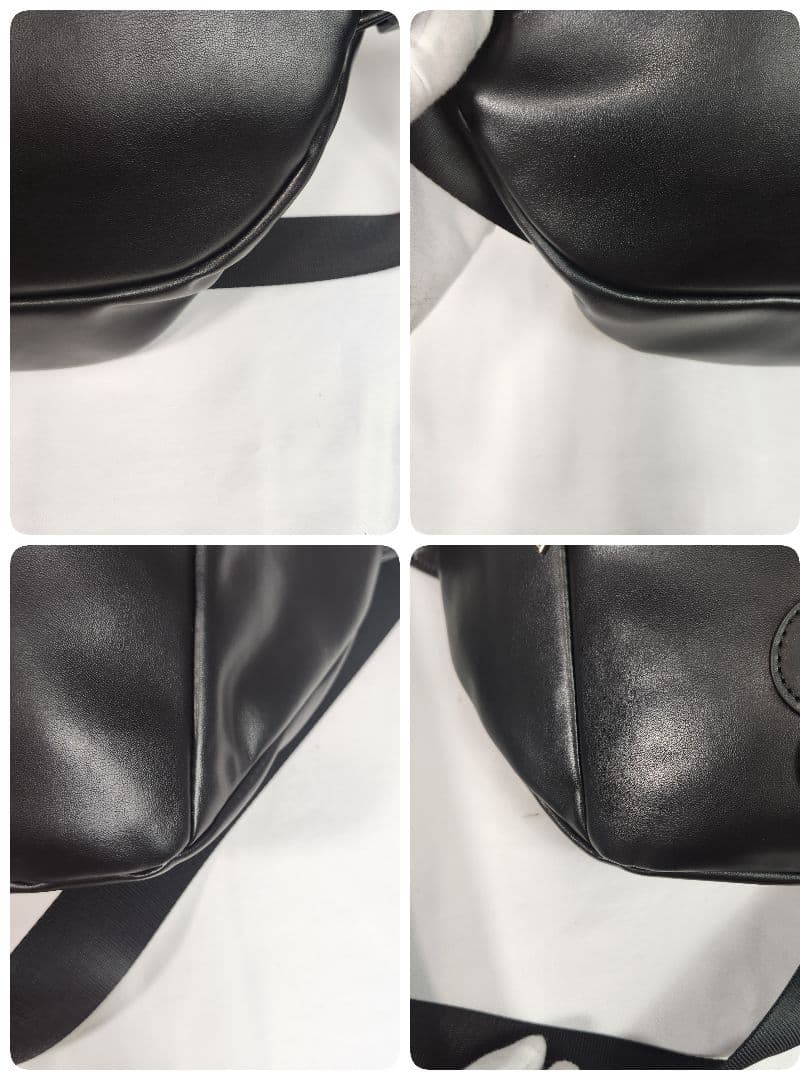 未使用 現行 マリークヮント フロントポケットデイジーパッチ ボディバッグ