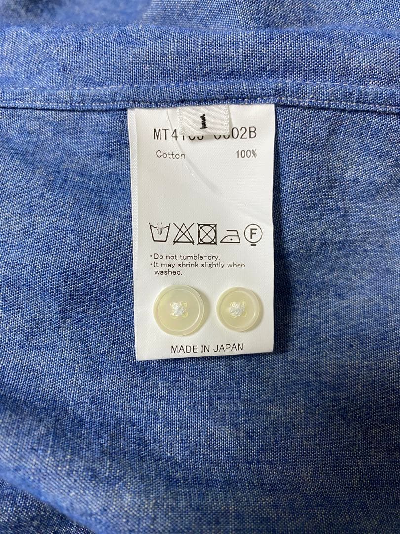 MAATEE&SONS CHARLES SHAMBRAY シャツ