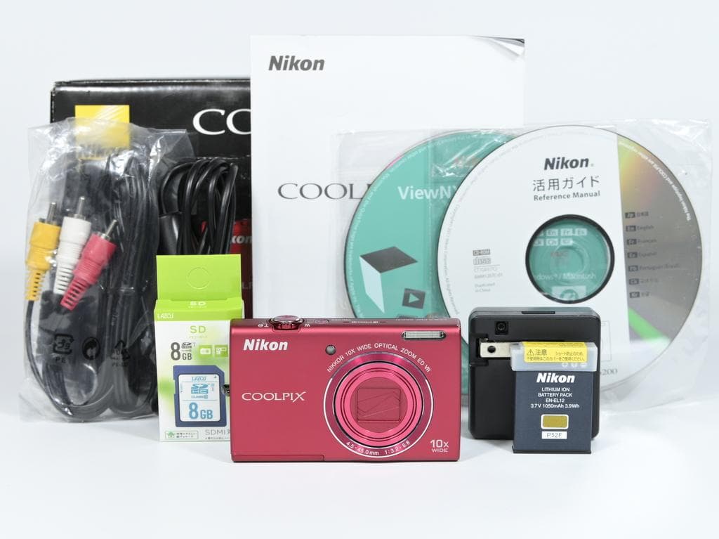 【美品】 ニコン　Nikon COOLPIX S6200 ブリリアントレッド