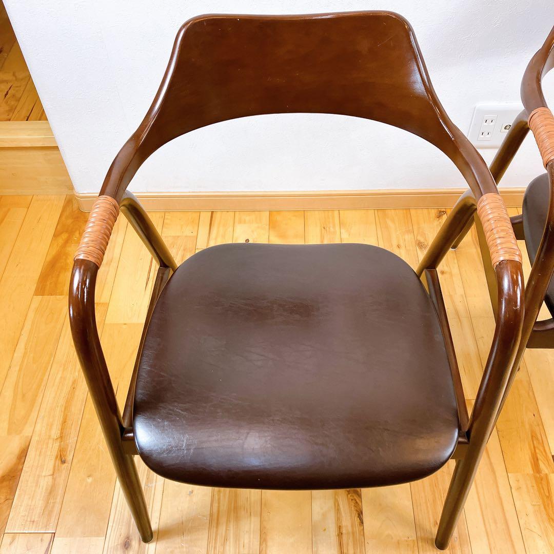 ジャパニーズモダン 飛騨産業 葭原基 ヴィンテージ アイガーチェア テーブル