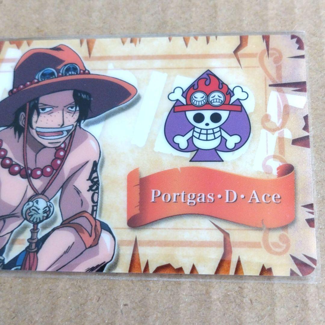 ONE PIECE ワンピース 　グランドアリーナツアー　クルー証明書 　エース