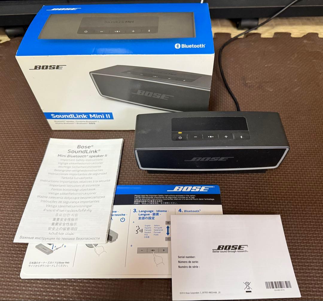 BOSE ワイヤレススピーカー SoundLink Mini Ⅱ