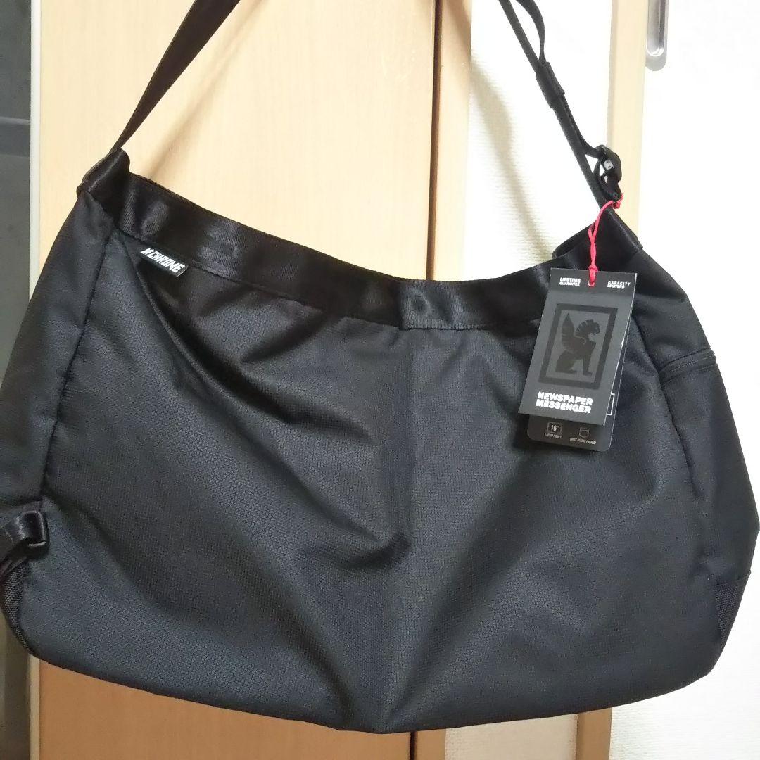 未使用 CHROME クローム ニュースペーパー メッセンジャーバッグ 26L