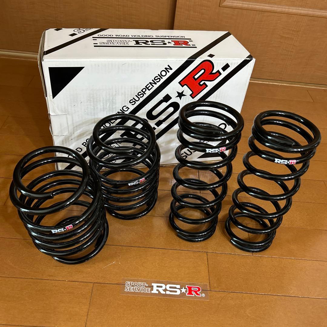SAN　ワゴンR RS-R ダウンサス　スプリング 4本セット ブラック