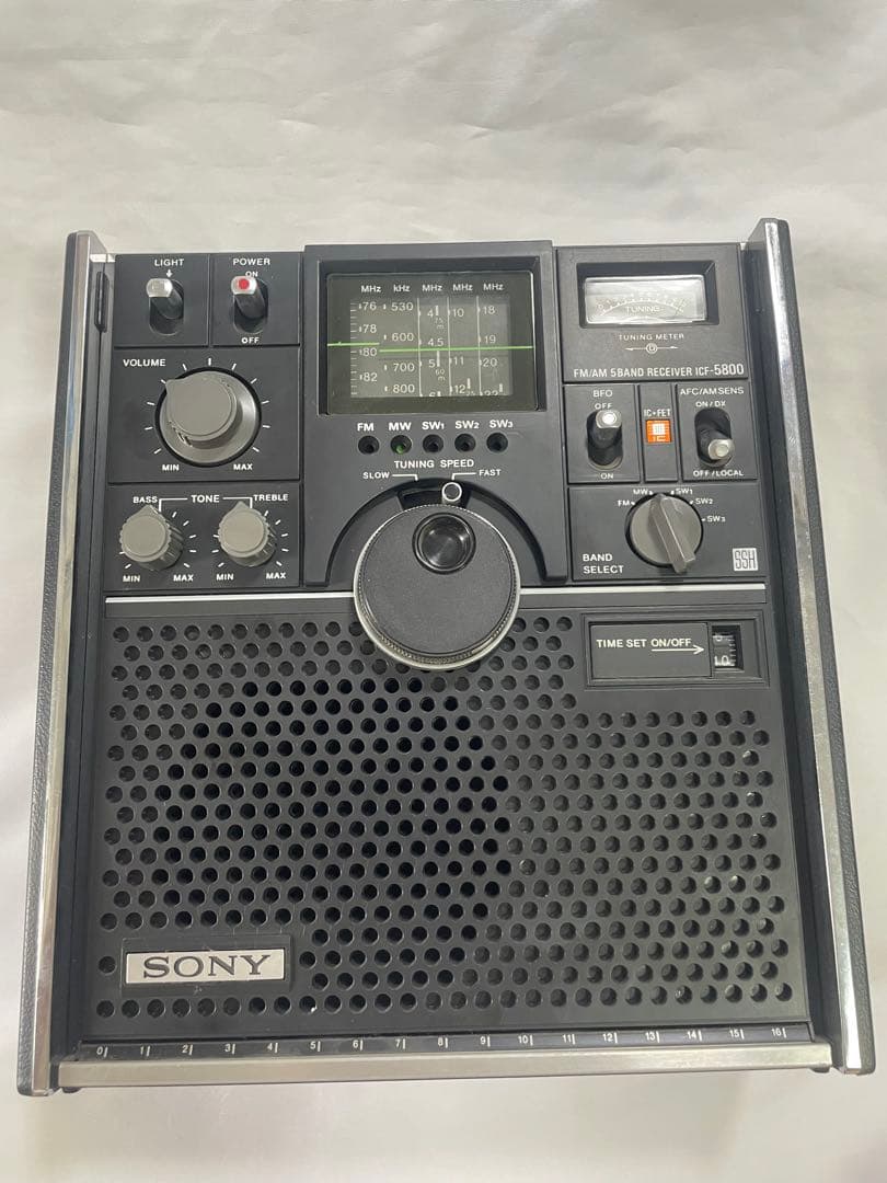 SONY ソニー　スカイセンサー　ICF-5800 ラジオ AM FM