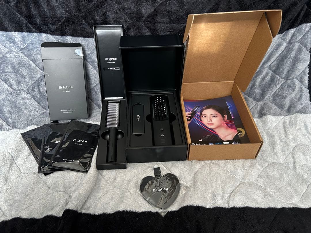 【中古品】Brighte ELEKI BRUSH+、ELEKI COMB