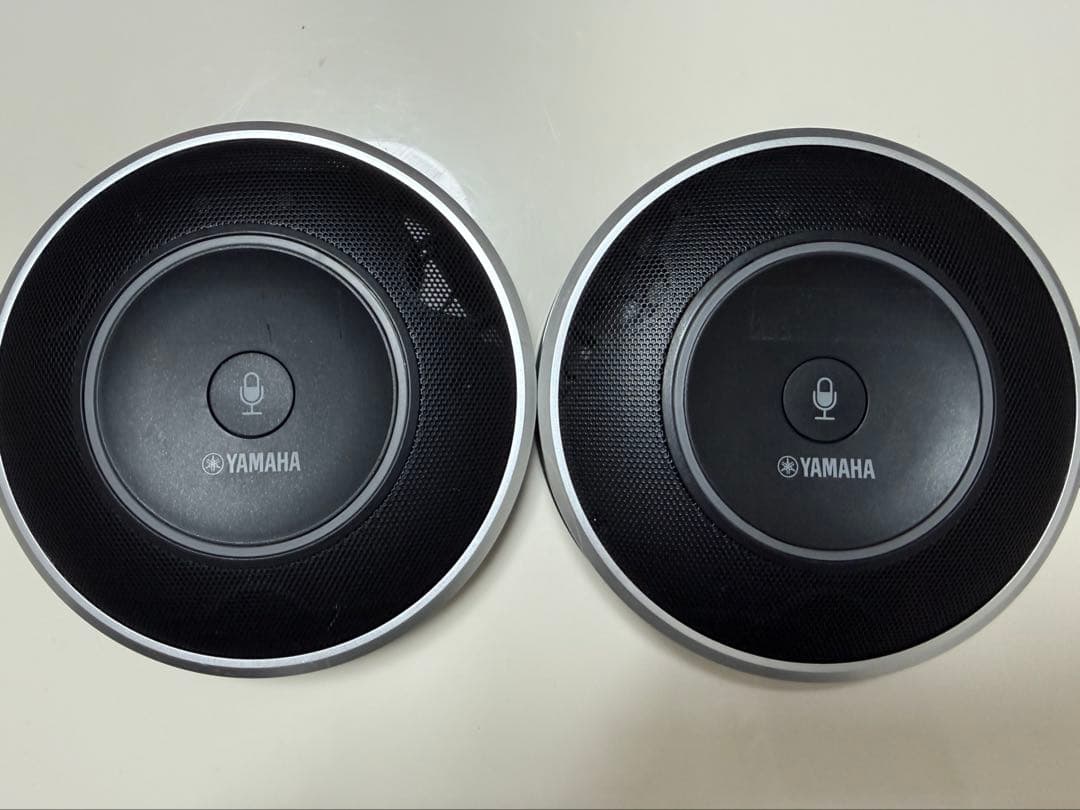 ハ*ー様 YAMAHA スピーカーセット YVC-1000 ブラック 会議 音響