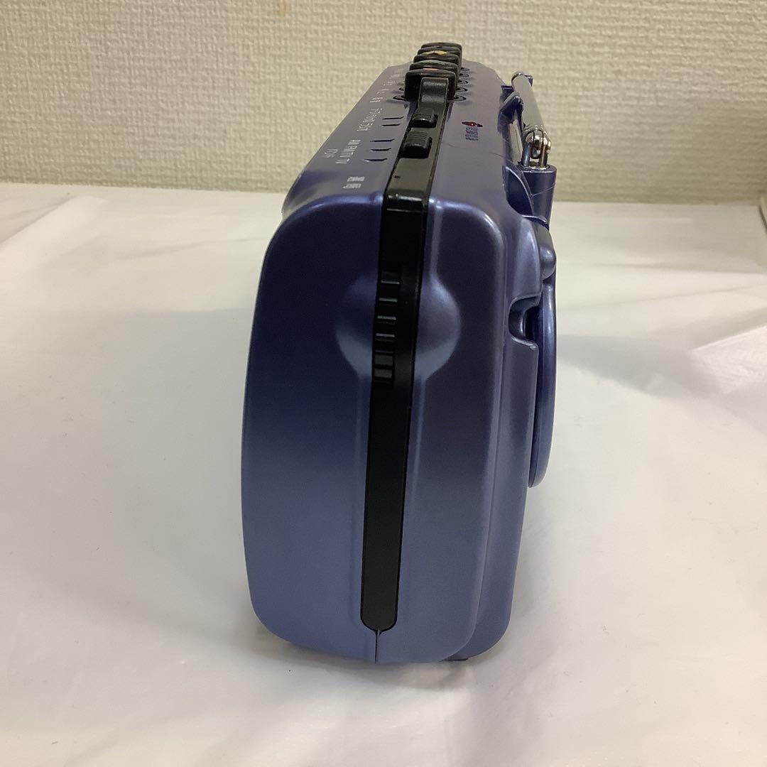 6597⑥SONY 紫色 ラジオ・ラジカセ