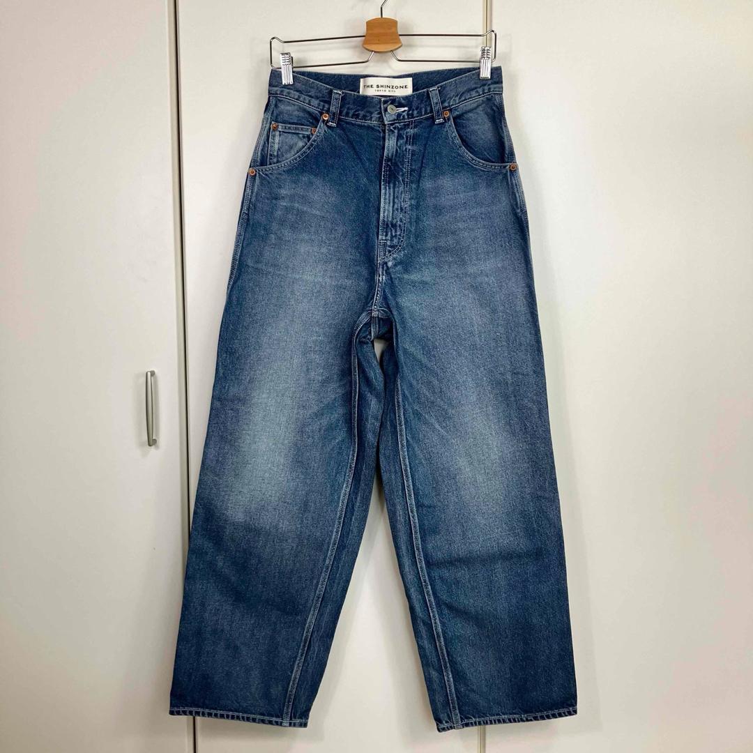 THE SHINZONE TOOL DENIM PANTS ブルー サイズ36