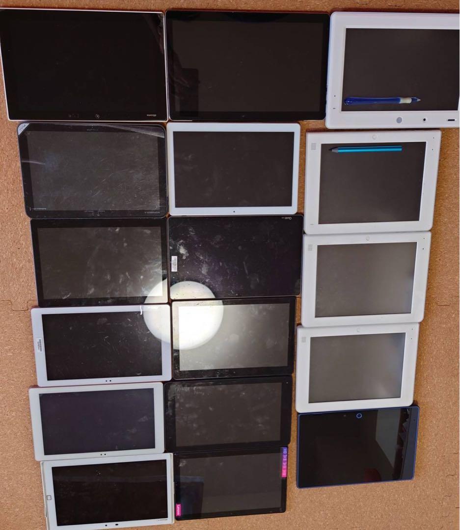 17台 まとめて android タブレット ジャンク　セット
