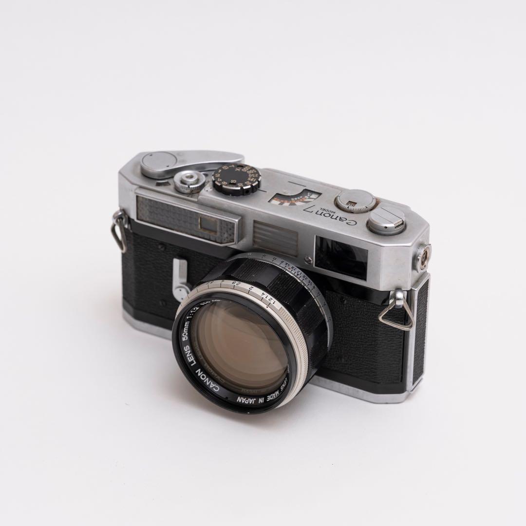 Canon model7 レンズ50mm 1:1.4