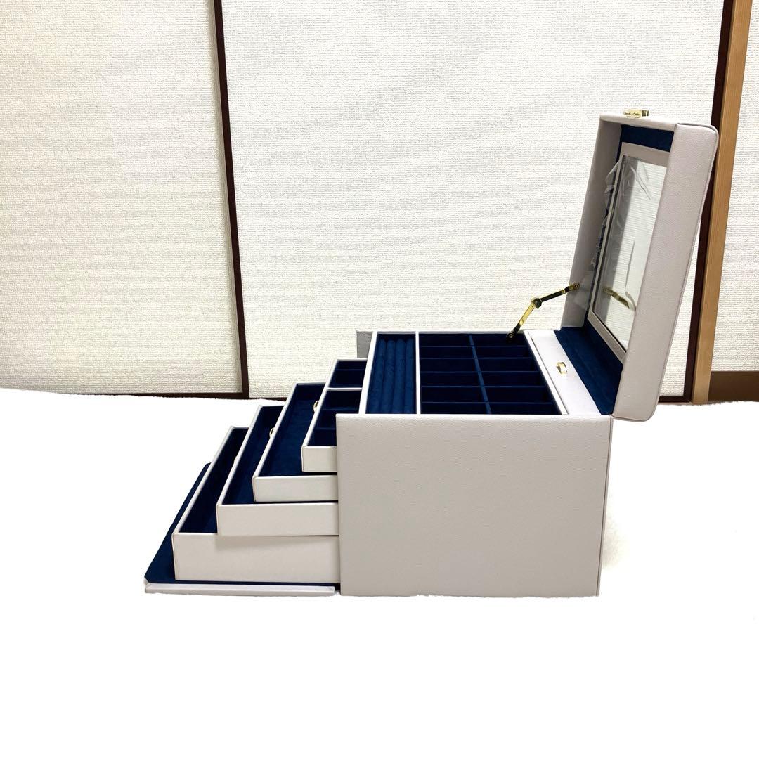 M*o様 グレーの多段式アクセサリーケース